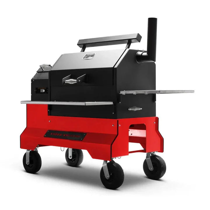 Yoder Smokers YS640S Competition Cart Pellet Grill, 10