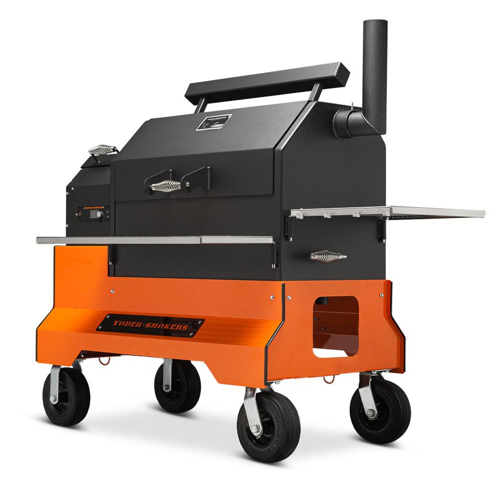 Yoder Smokers YS640S Competition Cart Pellet Grill, 10