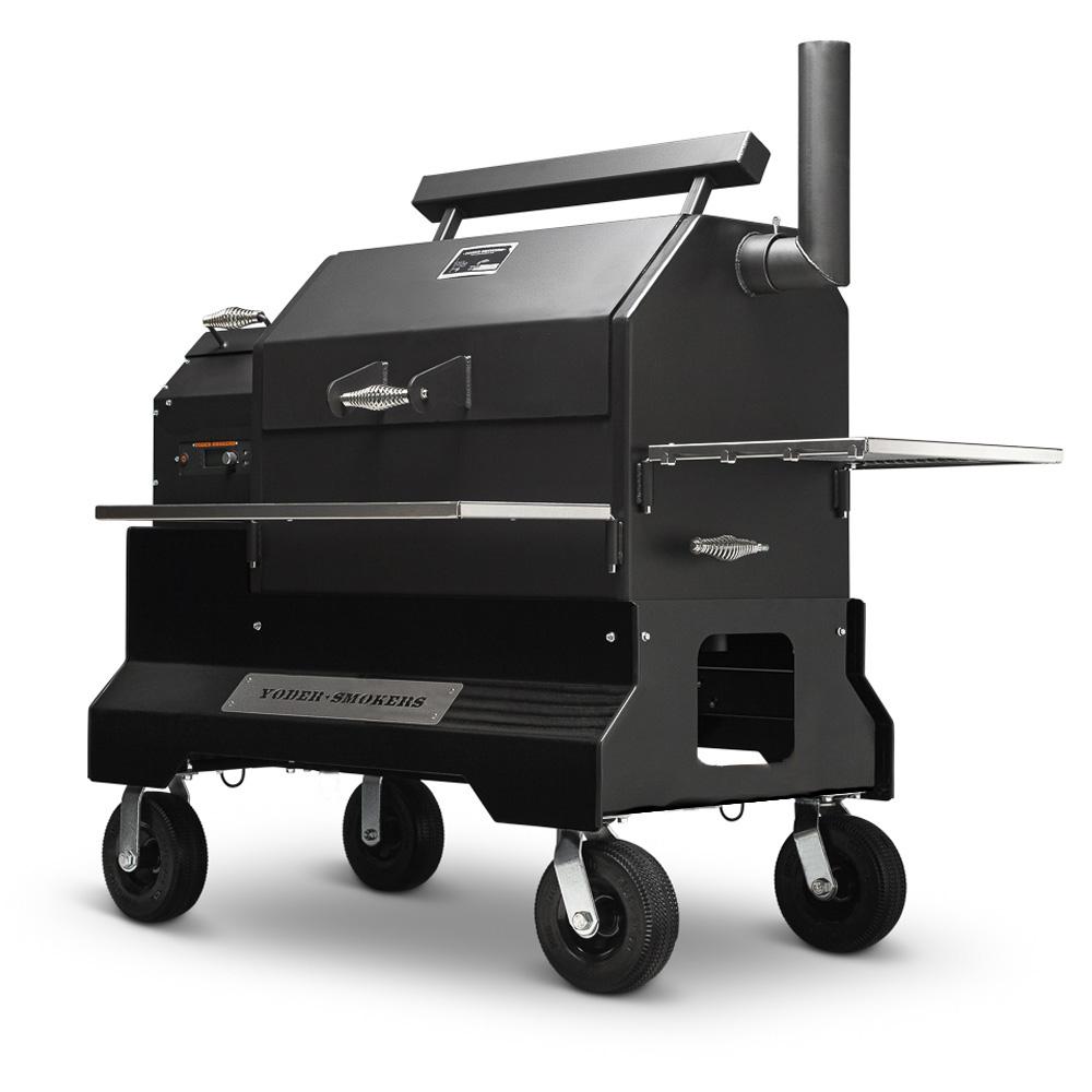 Yoder Smokers YS640S Competition Cart Pellet Grill, 10