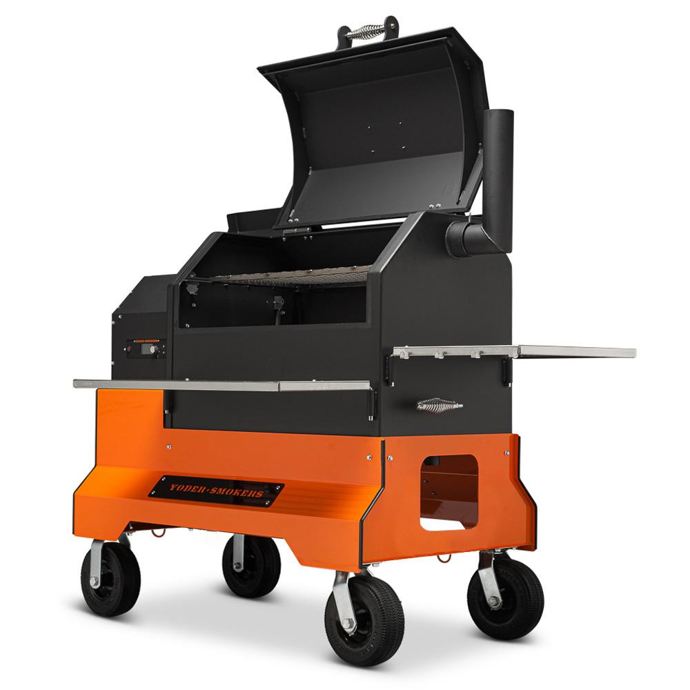 Yoder Smokers YS640S Competition Cart Pellet Grill, 10