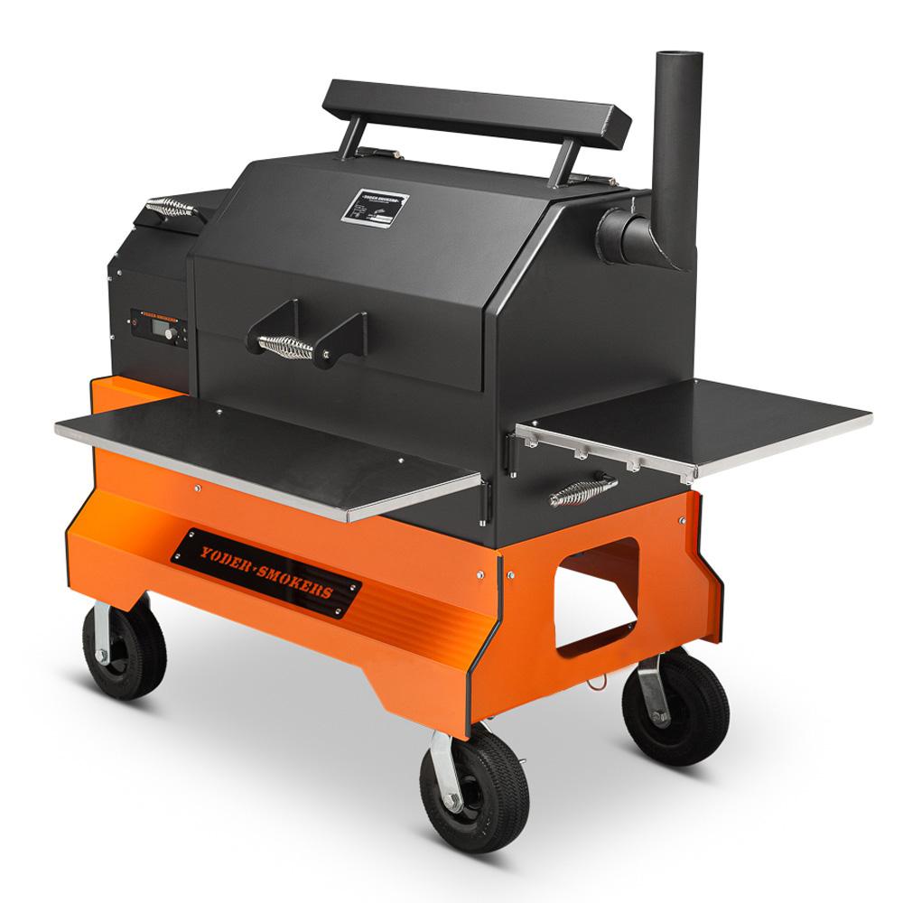 Yoder Smokers YS640S Competition Cart Pellet Grill, 10