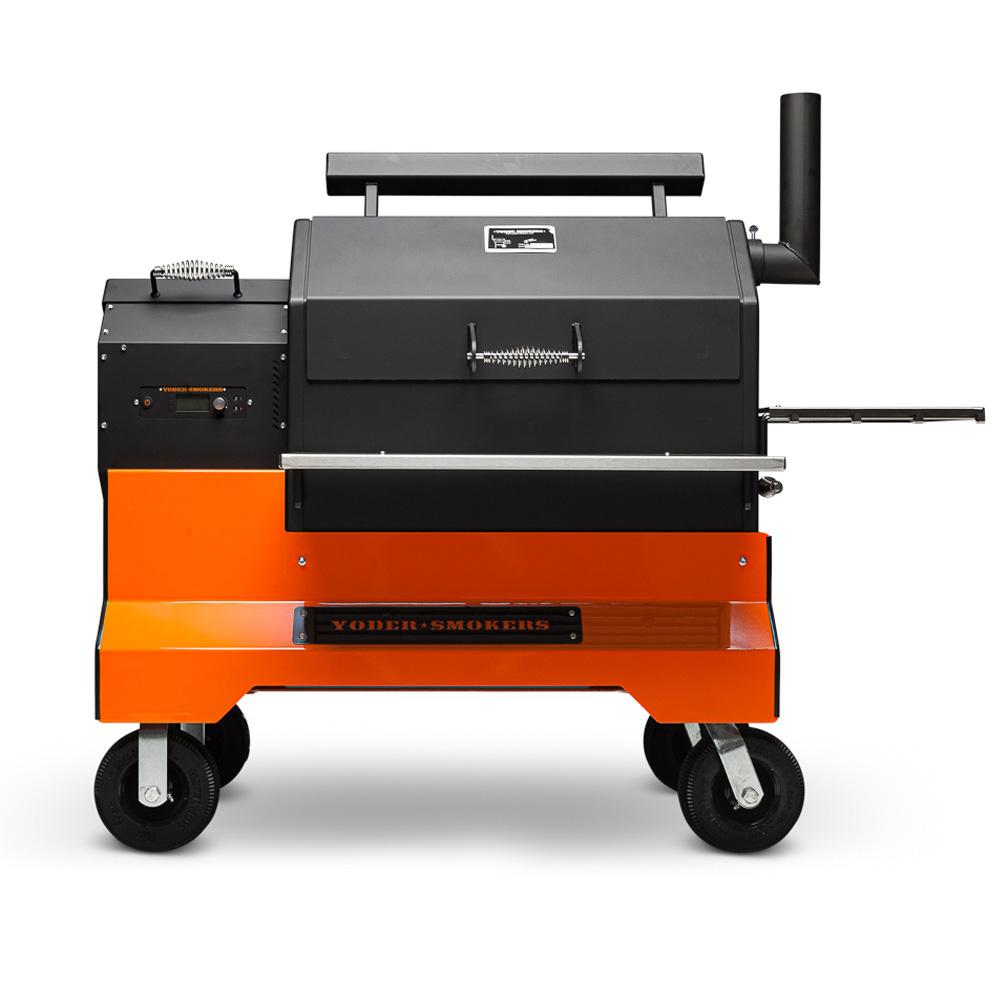Yoder Smokers YS640S Competition Cart Pellet Grill, 10