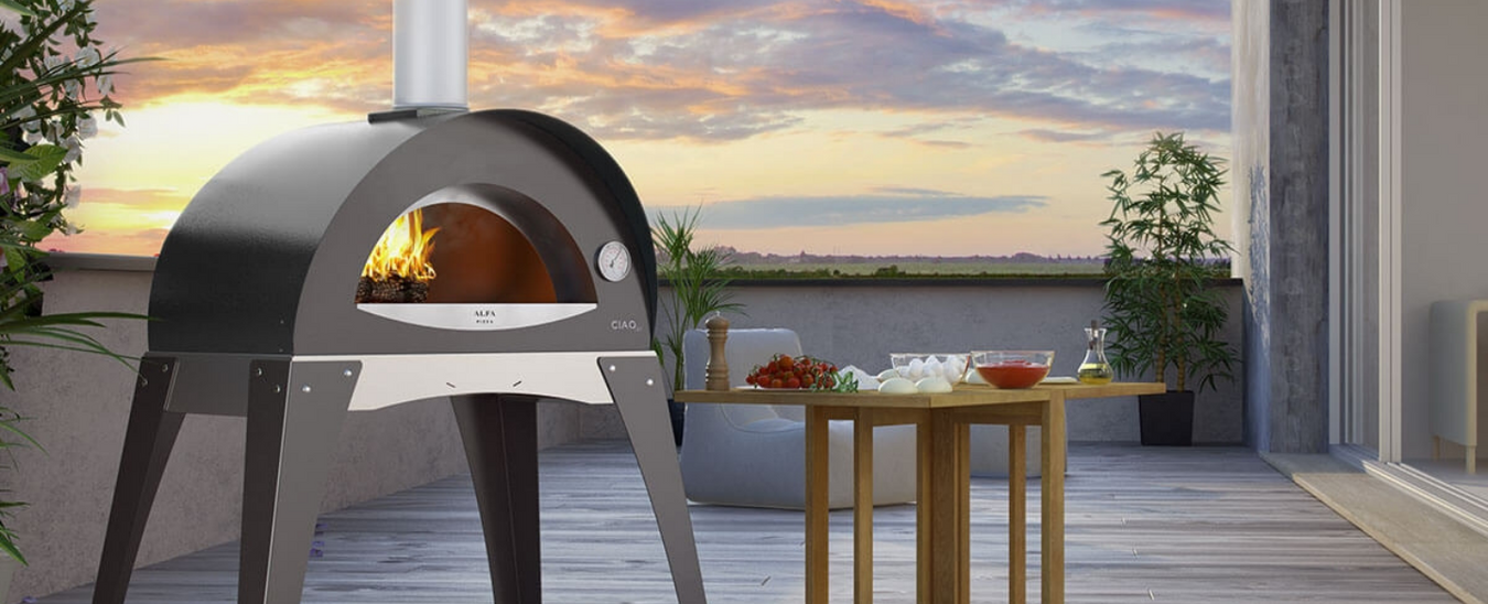 Freestanding Outdoor Wood Fired  & Gas Pizza Ovens