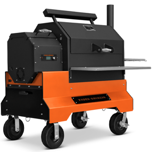 Yoder Smokers Competition Cart W/ Storage Drawer, Stainless Steel Shelves + 10" Wheels+2nd Level Slide Out