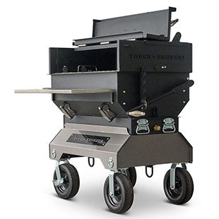 Yoder Smokers Flat Top Charcoal Grill  24" x 48"- Competition Cart