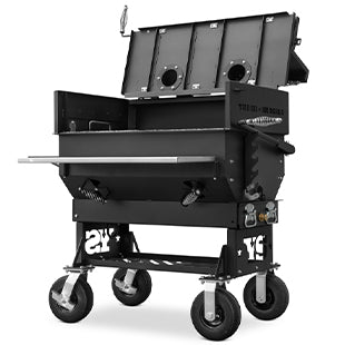 Yoder Smokers 24" X 36" Flat Top Charcoal Grill-Standard Cart