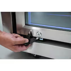 Mont Alpi 2.6 Cu. Ft. Outdoor Rated Refrigerator Cabinet Module - Black Stainless Steel