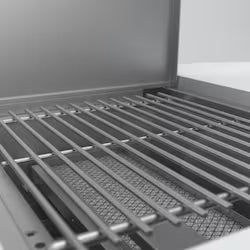 Mont Alpi Deluxe Series 10 Ft  Outdoor Kitchen Island w/ Side Burner, Beverage Center & Fridge