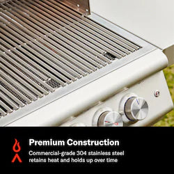 Blaze LTE+ 40-in 5-Burner Freestanding Natural Gas Grill