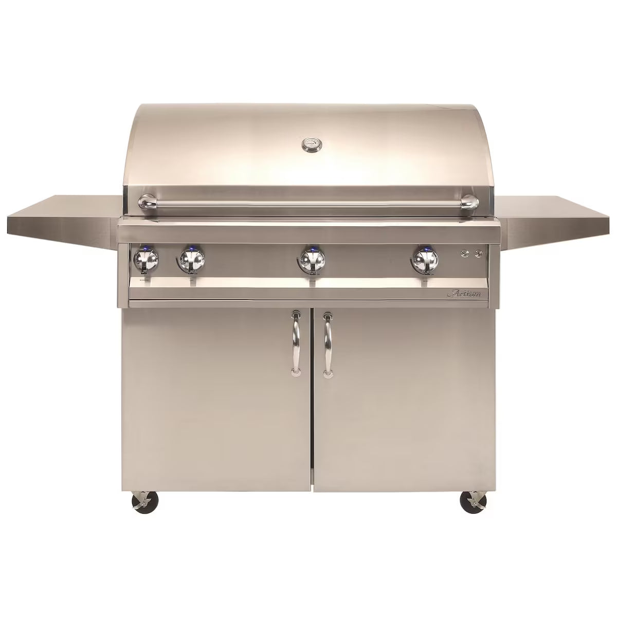 Artisan 42" 3 Burner Gas Grill- No Rotisserie/(2) Lights/AC Power/On Cart