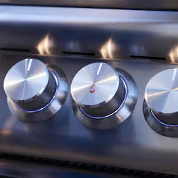 Blaze Premium LTE+ 32" 4-Burner Freestanding Gas Grill With Rear Infrared Burner And Grill Lights