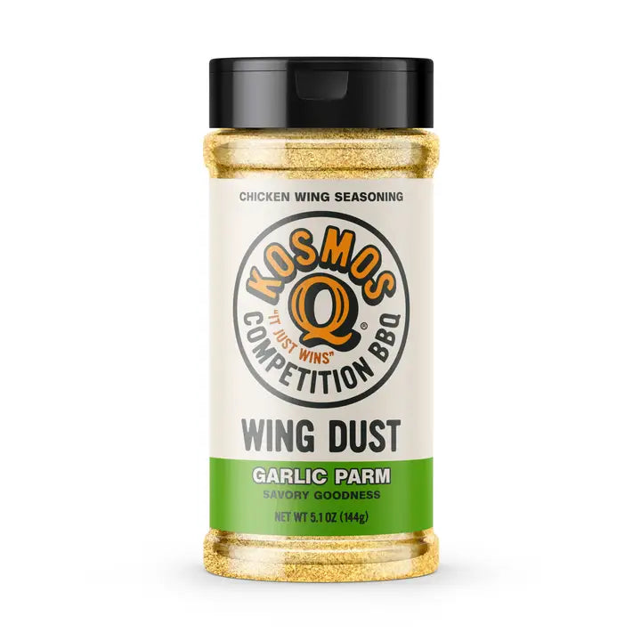 Kosmo's Q Garlic Parm Wing Dust- 5.1 oz