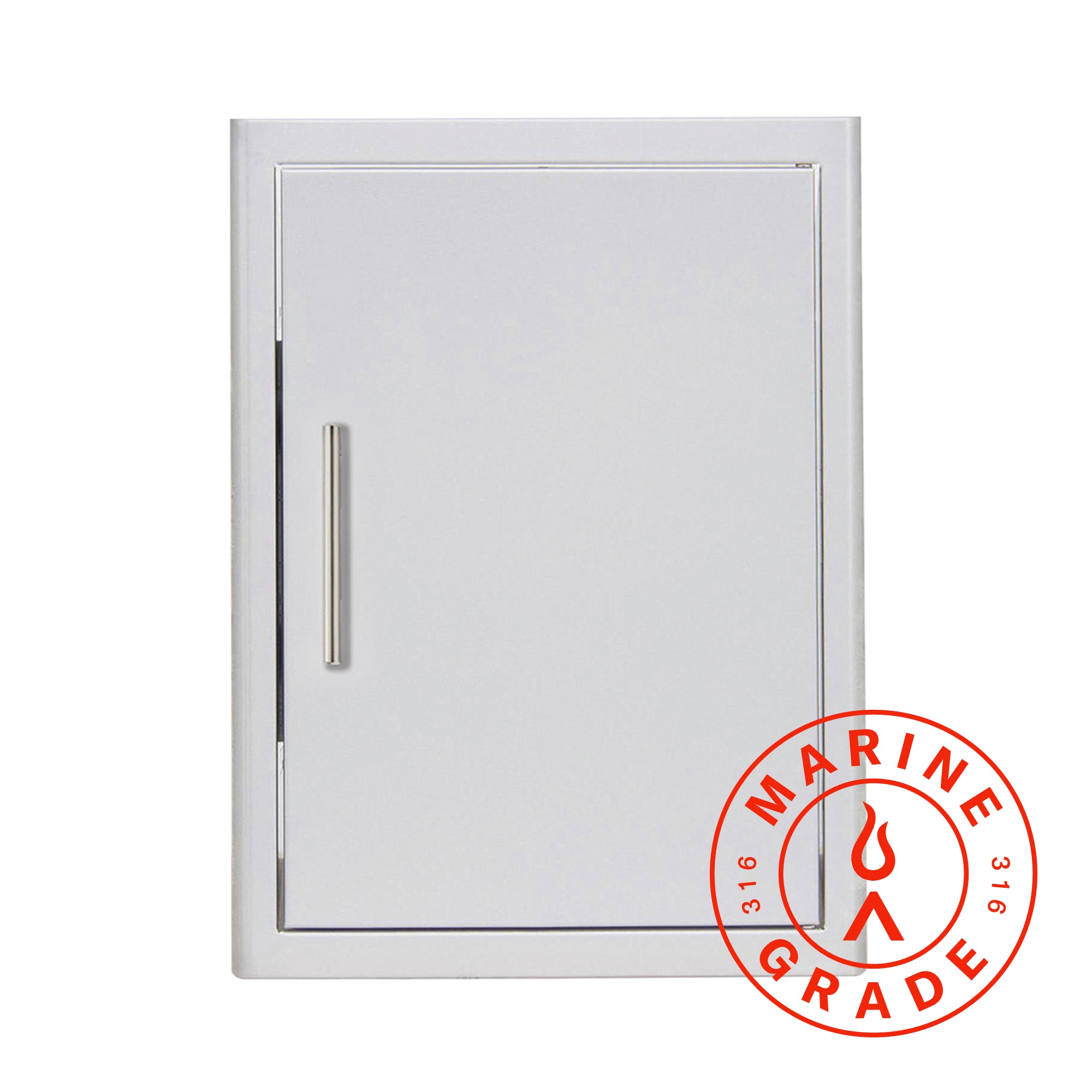 Blaze Marine Grade 21" Stainless Steel Single Vertical Access Door-MG