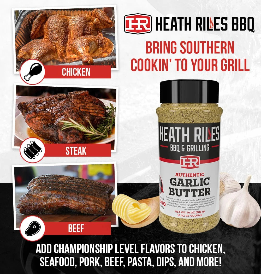 Heath Riles BBQ Garlic Butter Seasoning