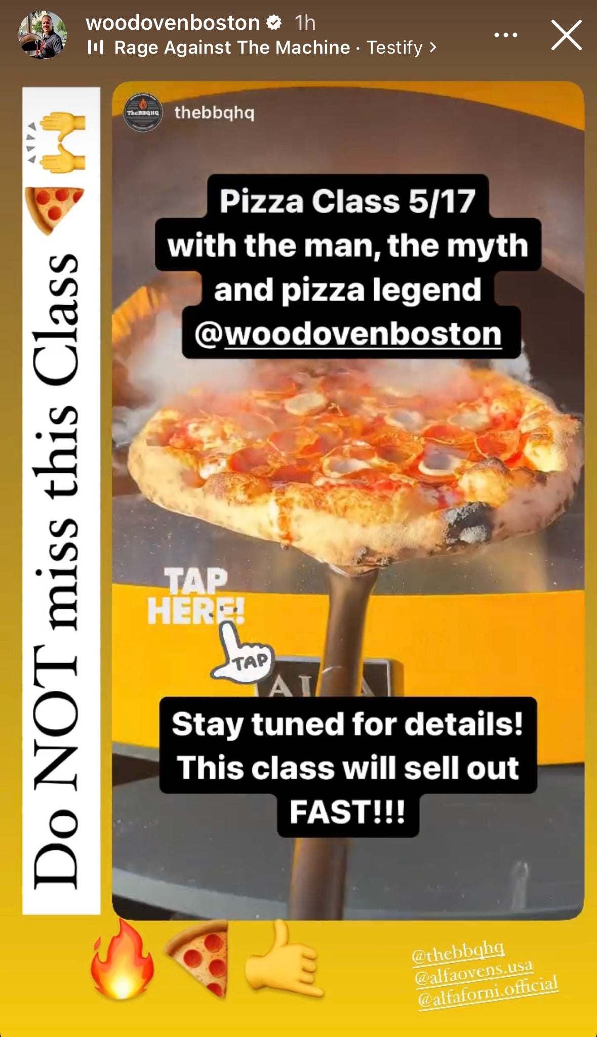 Pizza Class With WoodOvenBoston