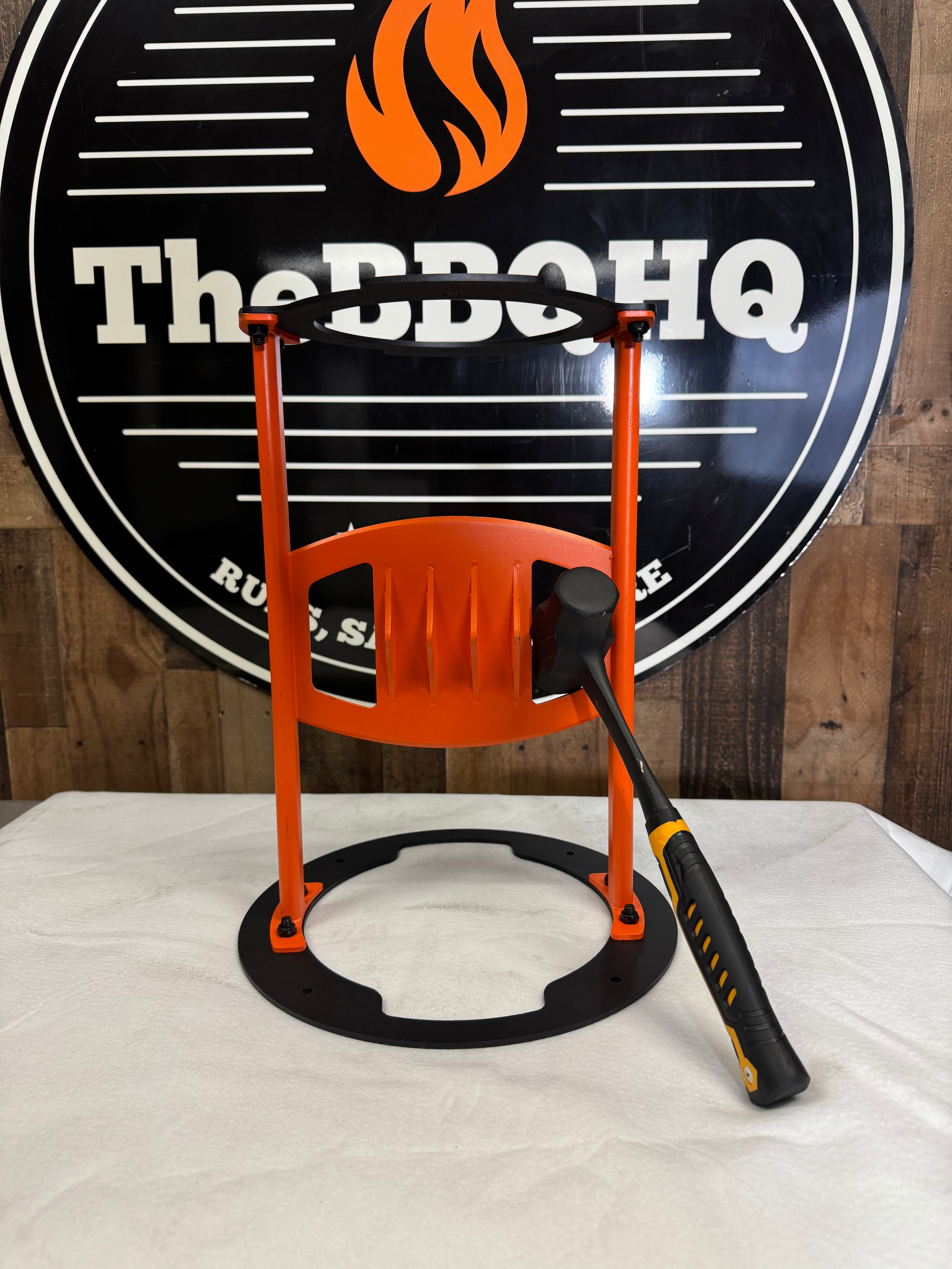 Heavy-Duty BBQ Wood Splitter with Hammer