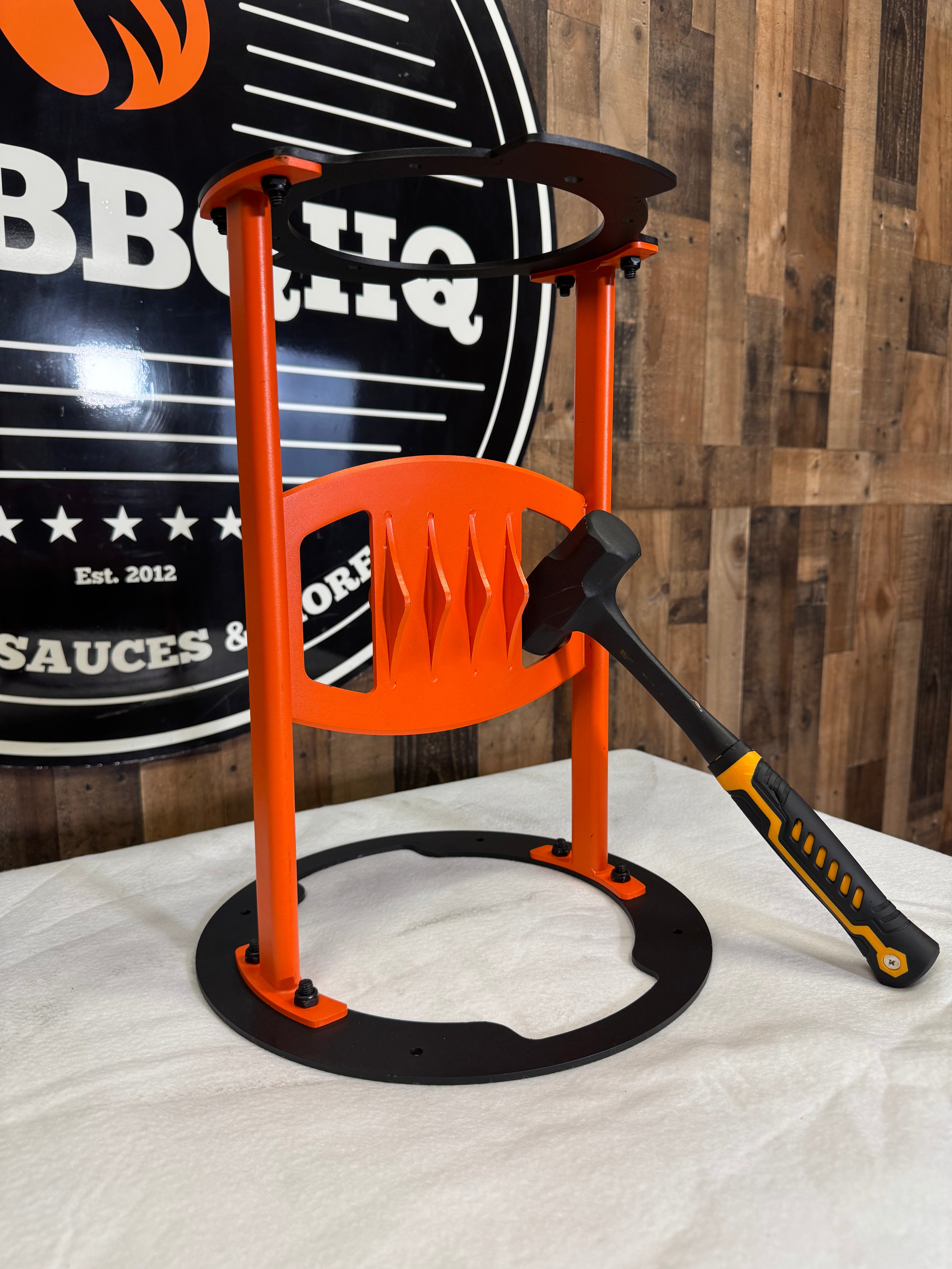 Heavy-Duty BBQ Wood Splitter with Hammer