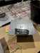 TheBBQ stainless steel grill drip tray with black silicone handle and dual USB ports