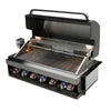 MONT ALPI 44" BLACK STAINLESS STEEL BUILT-IN GAS GRILL