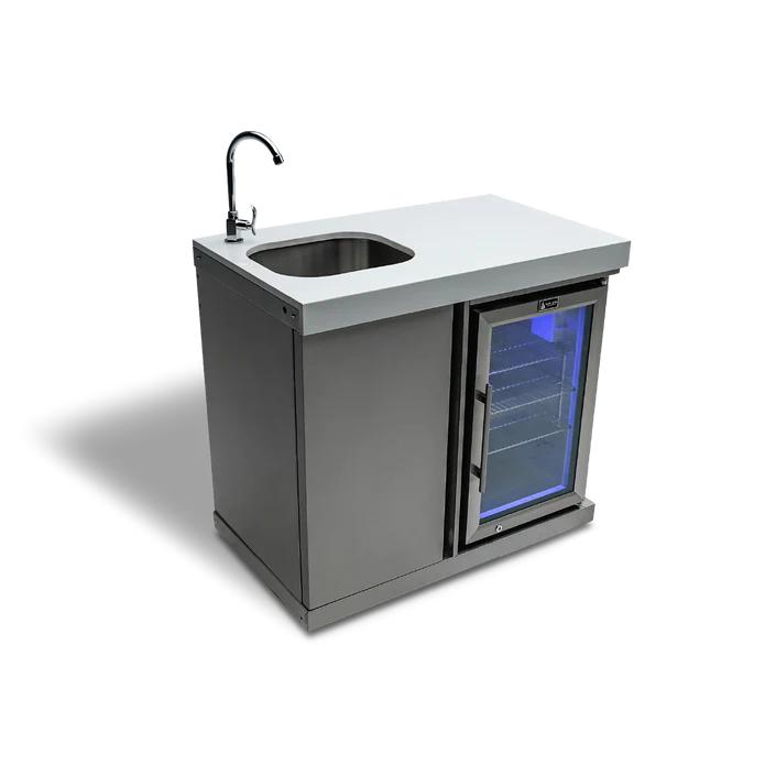 Mont Alpi Stainless Steel Beverage Center