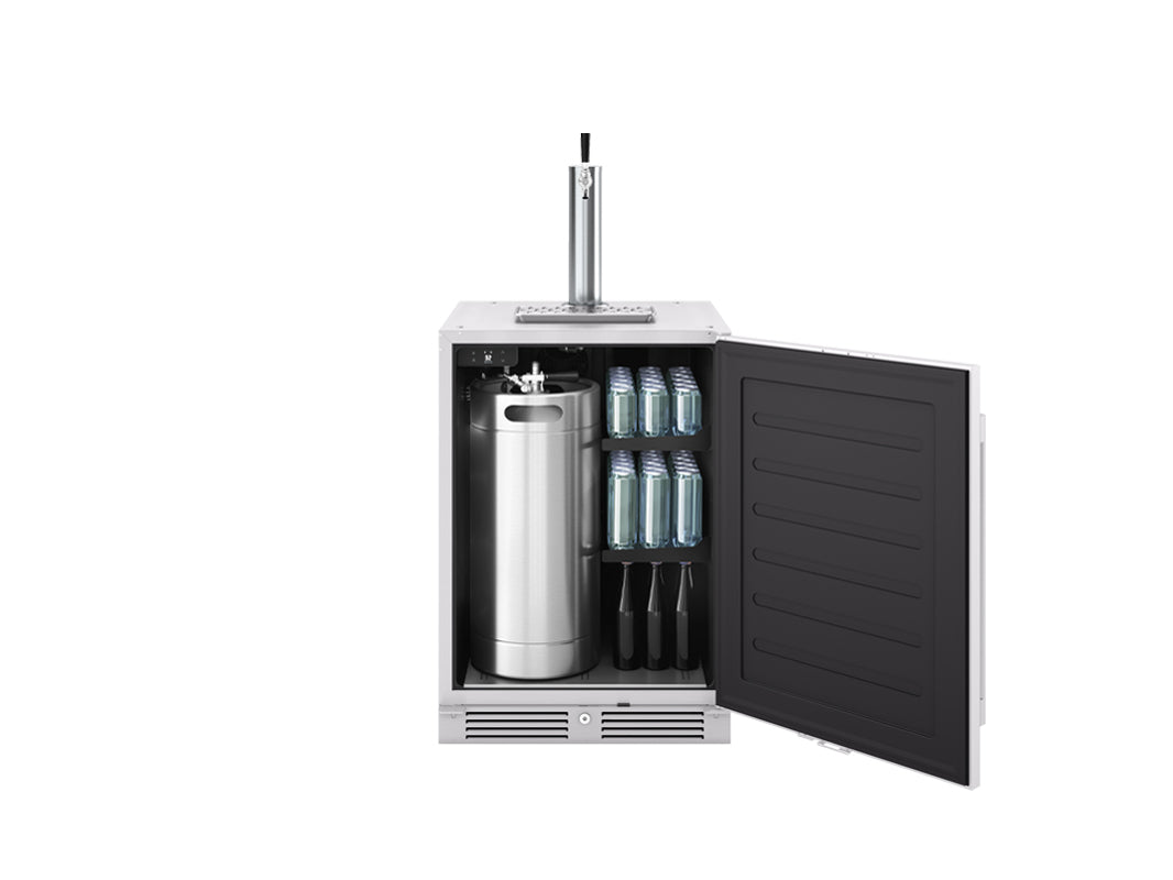 Zephyr Outdoor Kegerator & Beverage Cooler (Tap Sold Separately)