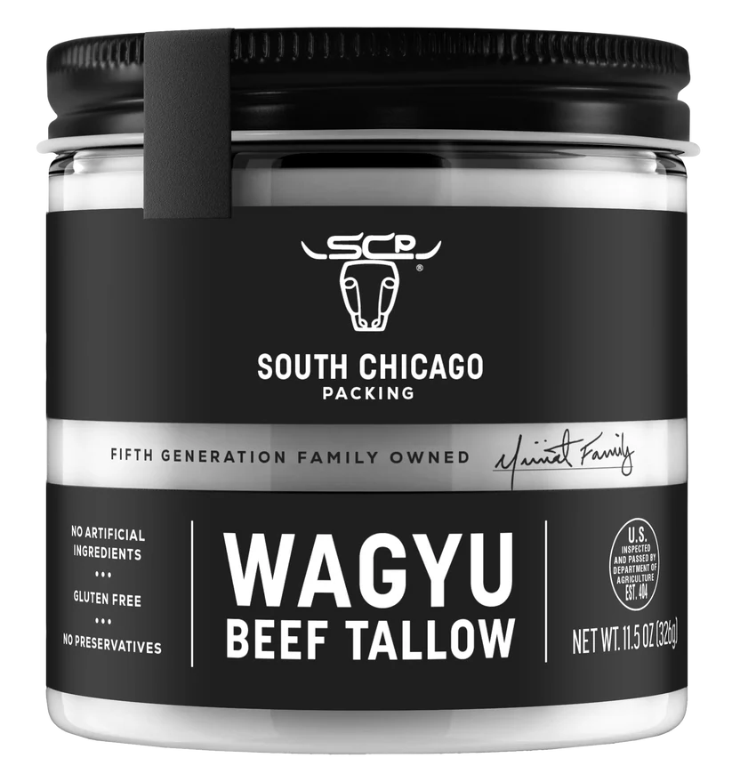South Chicago Packing Beef Tallow (Glass Jar 11.5 oz)