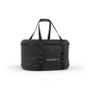 Tread Venture black travel bag with carry handle and front pocket