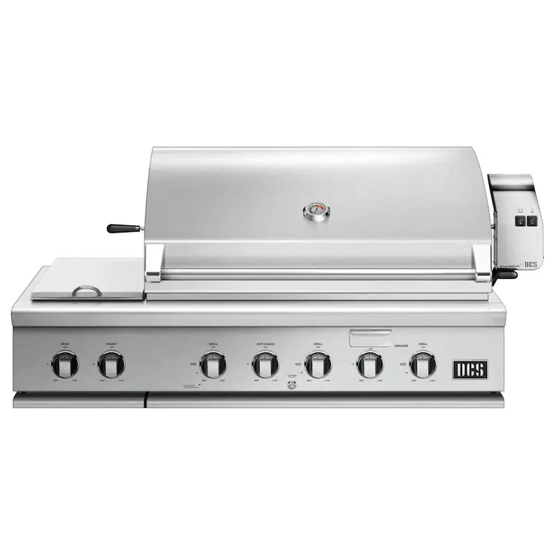 DCS Series 7 Traditional 48-Inch Built-In Gas Grill With Double Side Burner & Rotisserie