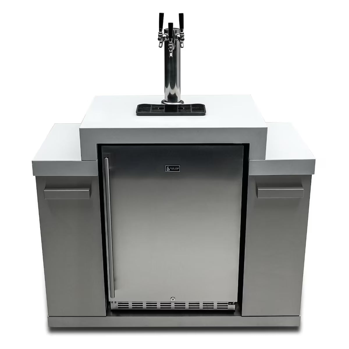 Mont Alpi Outdoor Rated Triple Tap Kegerator Cabinet Module