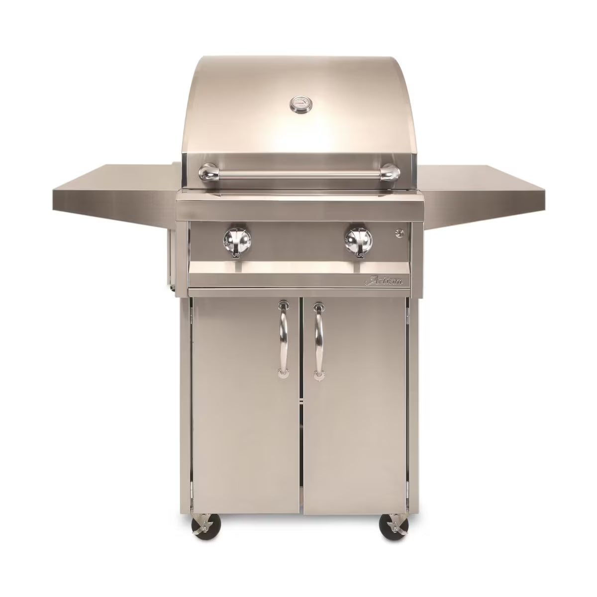 Artisian 26" Gas Grill On Cart-No Lights or Rotisserie
