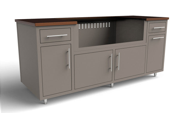 Challenger Designs Large Edition Coastal (Fits Up To 42" Grill)-COGI-79.25-LE
