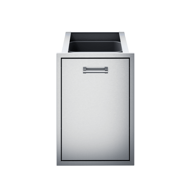 Delta Heat 18" Tall Double Trash Drawer With Trash Can