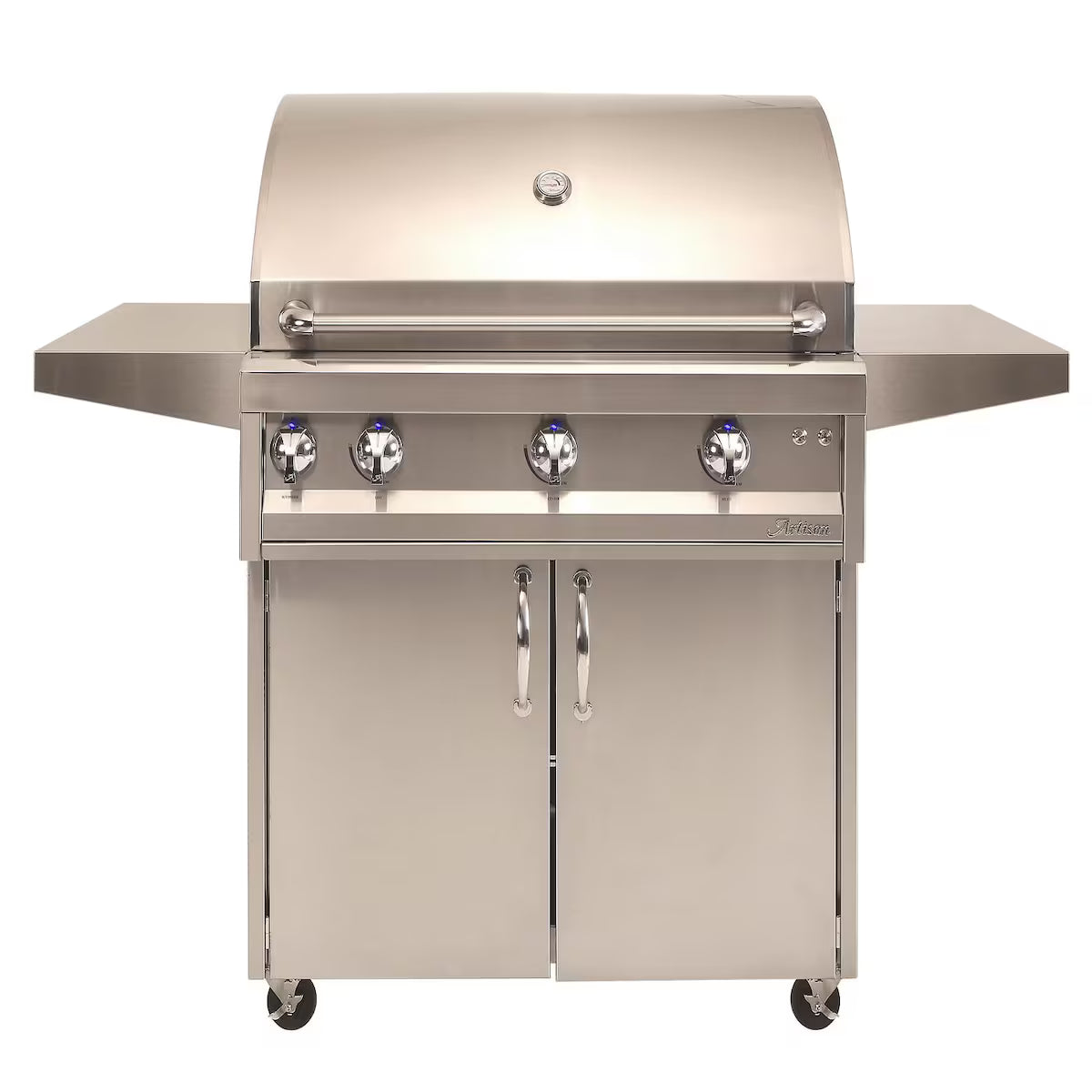 Artisan 36" 3 Burner Gas Grill- No Rotisserie/(2) Lights/AC Power/On Cart