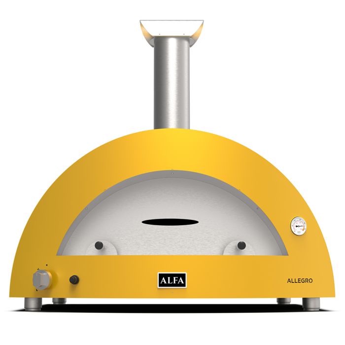 Alfa Moderno 5 Pizze Gas Pizza Oven - Yellow