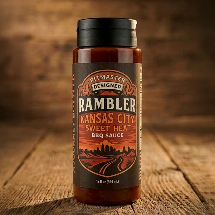 Rambler BBQ Kansas City Sweet Heat BBQ Sauce