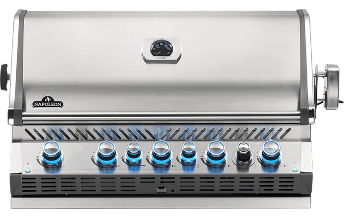 Napoleon Built-In Prestige Pro 665 NG Grill W/ Infrared Rear (Natural Gas)