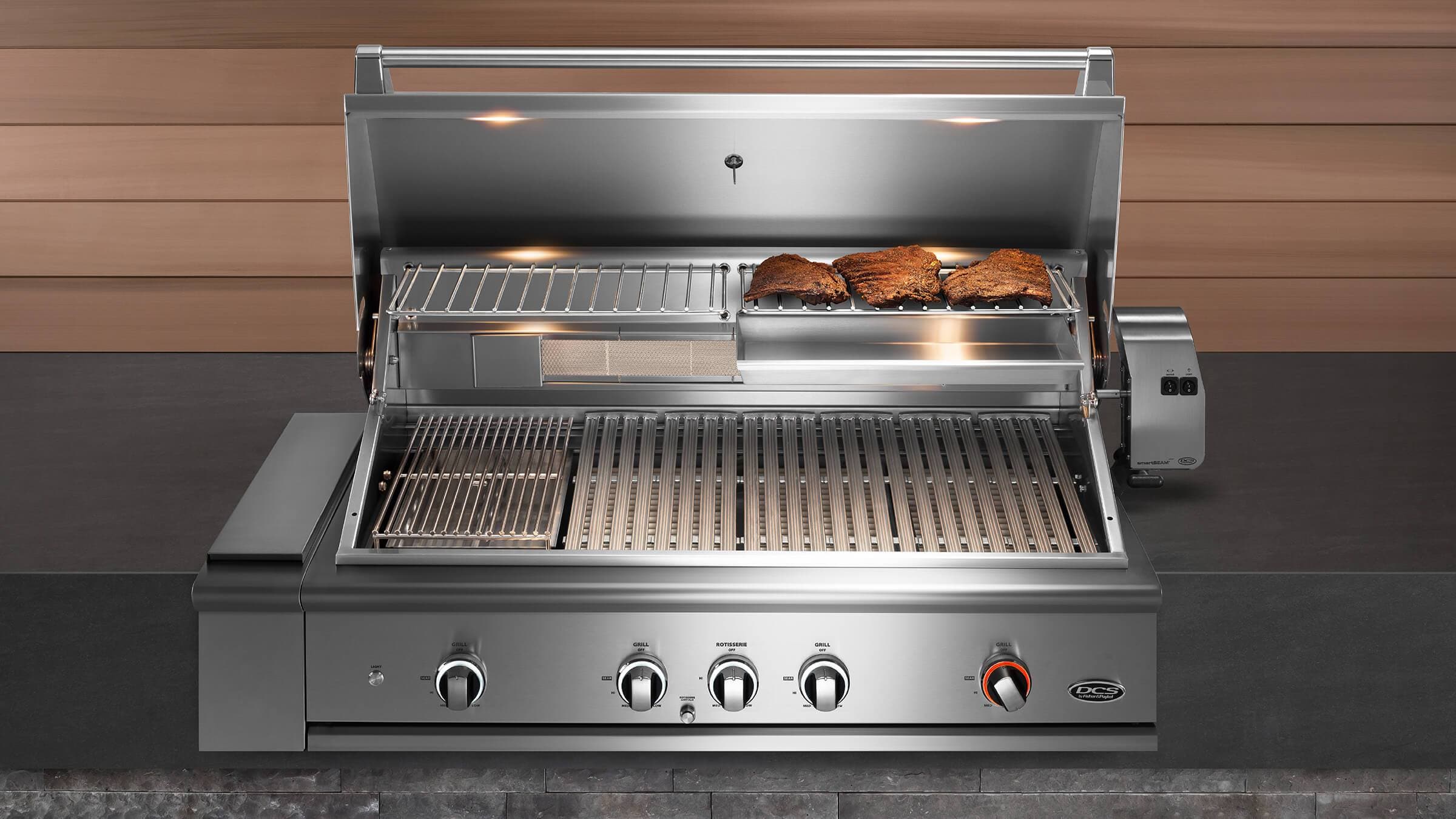 DCS Series 9 Built-in Natural Gas Grill with Rotisserie & Infrared Burner · 48 in.