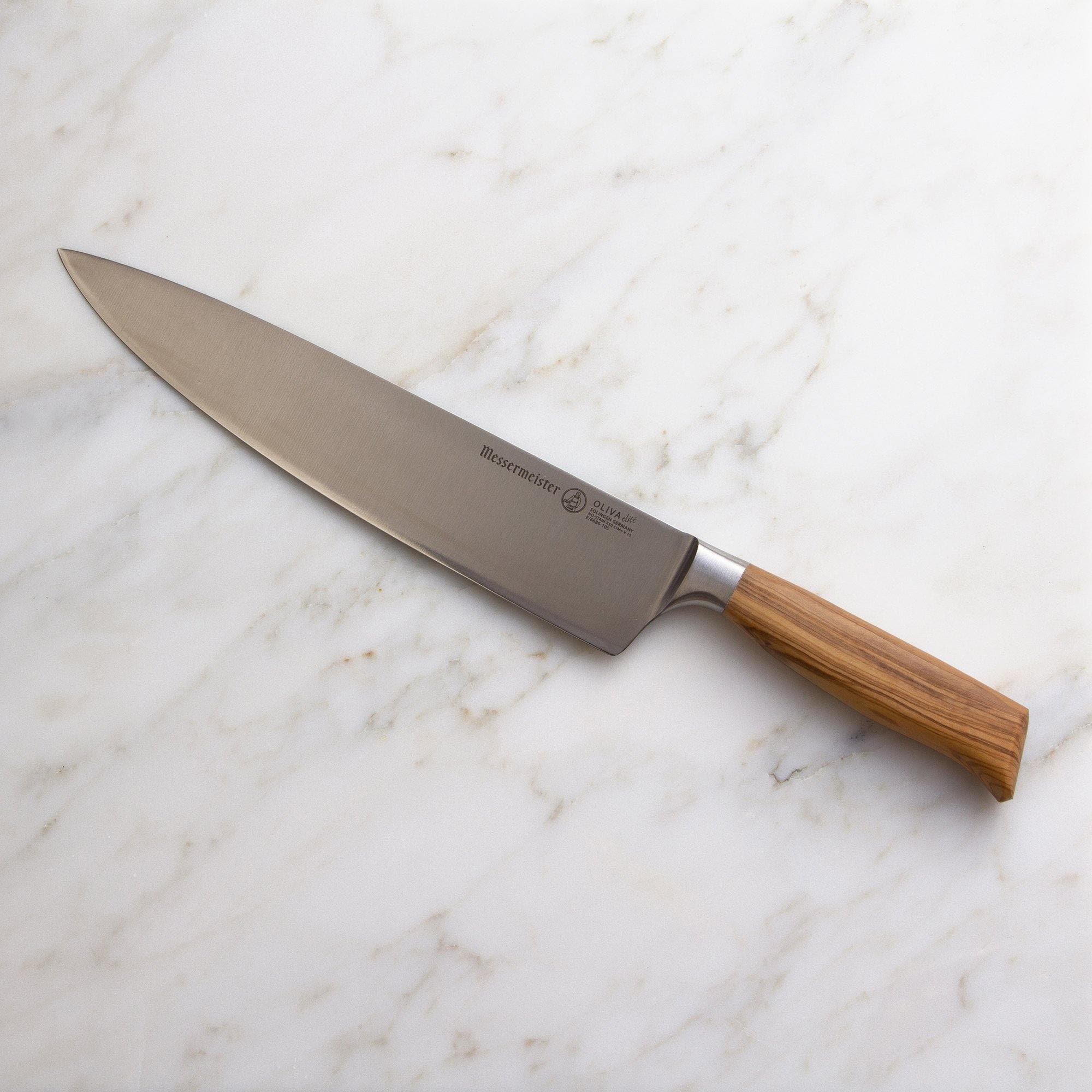 Messermeister Oliva Elite Stealth Chef's Knife - TheBBQHQ