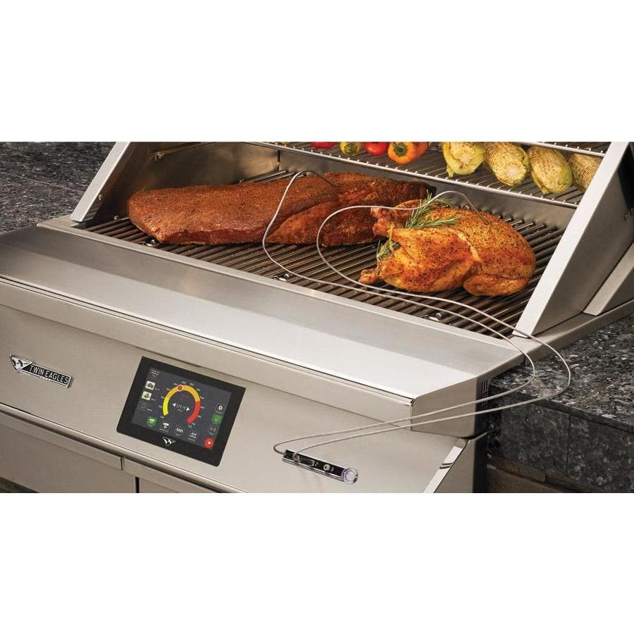 Twin Eagles 36" Wood Fired Pellet Grill and Smoker-TheBBQHQ