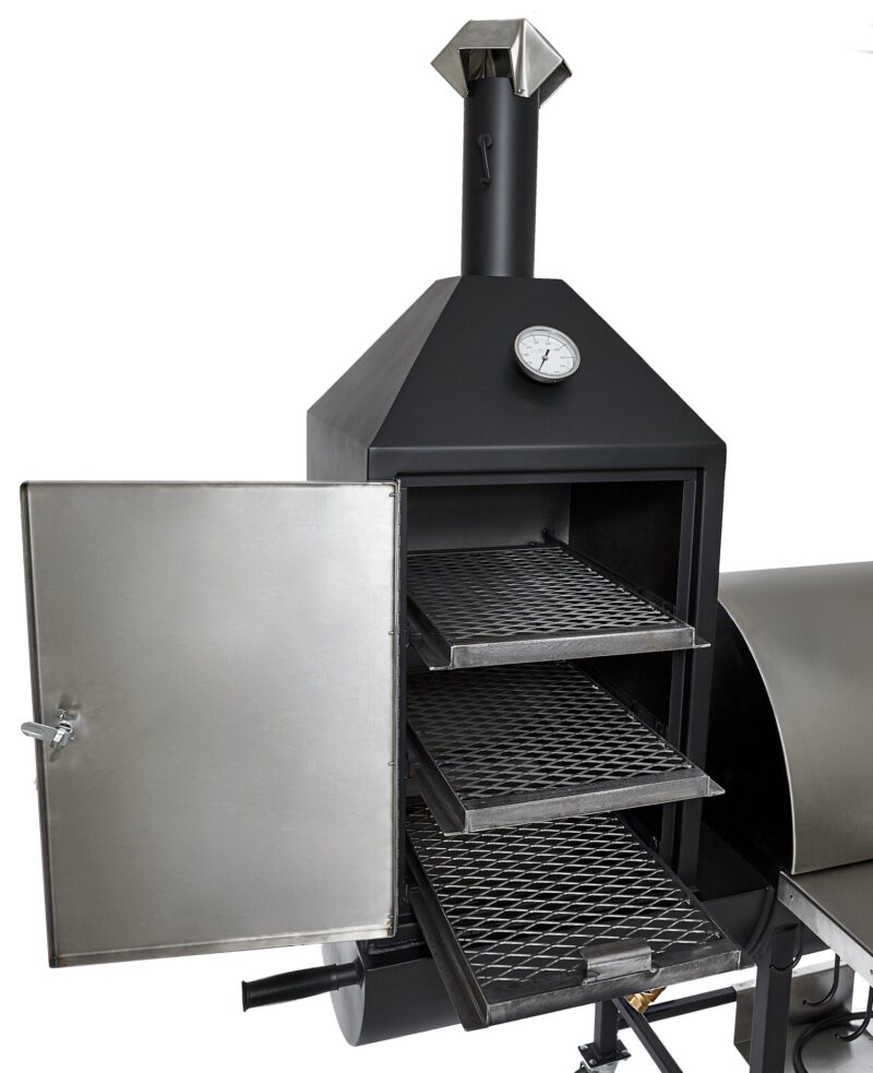 Pitts and Spitts Ultimate Smoker Pit w/ Upright Smoker