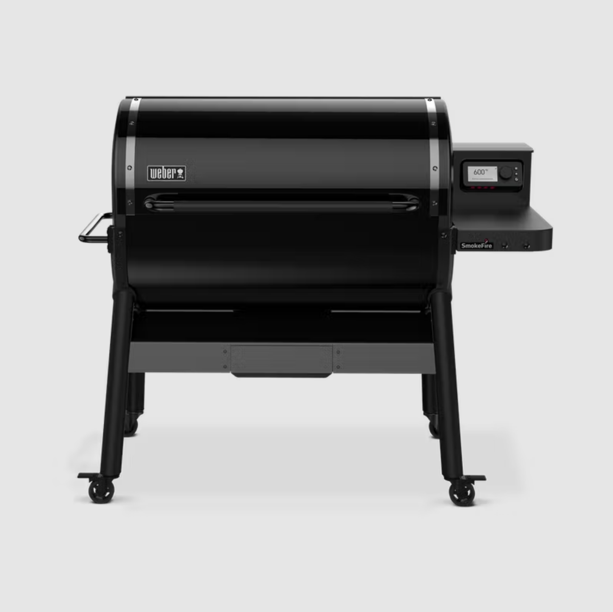 Weber SmokeFire EPX6 Wood Fired Pellet Grill, STEALTH Edition