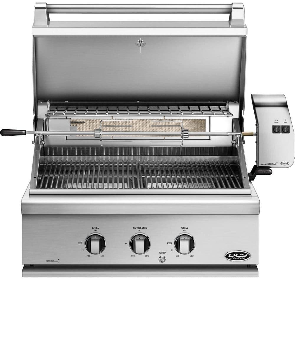 DCS 30 Inch Traditional Built-In Liquid Propane Gas Grill With Rotisserie - BH1 Model 7 Series-TheBBQHQ