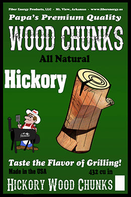 Papa's Hickory Wood Chunks