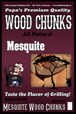 Papa's Mesquite Wood Chunks