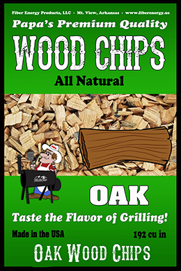 Papa's Oak Wood Chips