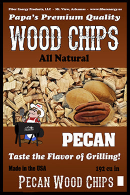 Papa's Pecan Wood Chips