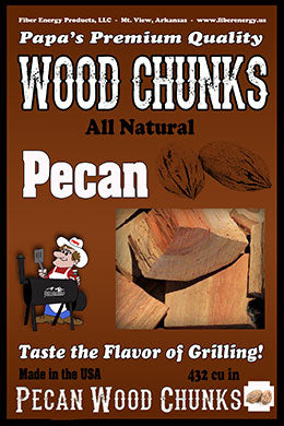 Papa's Pecan Wood Chunks