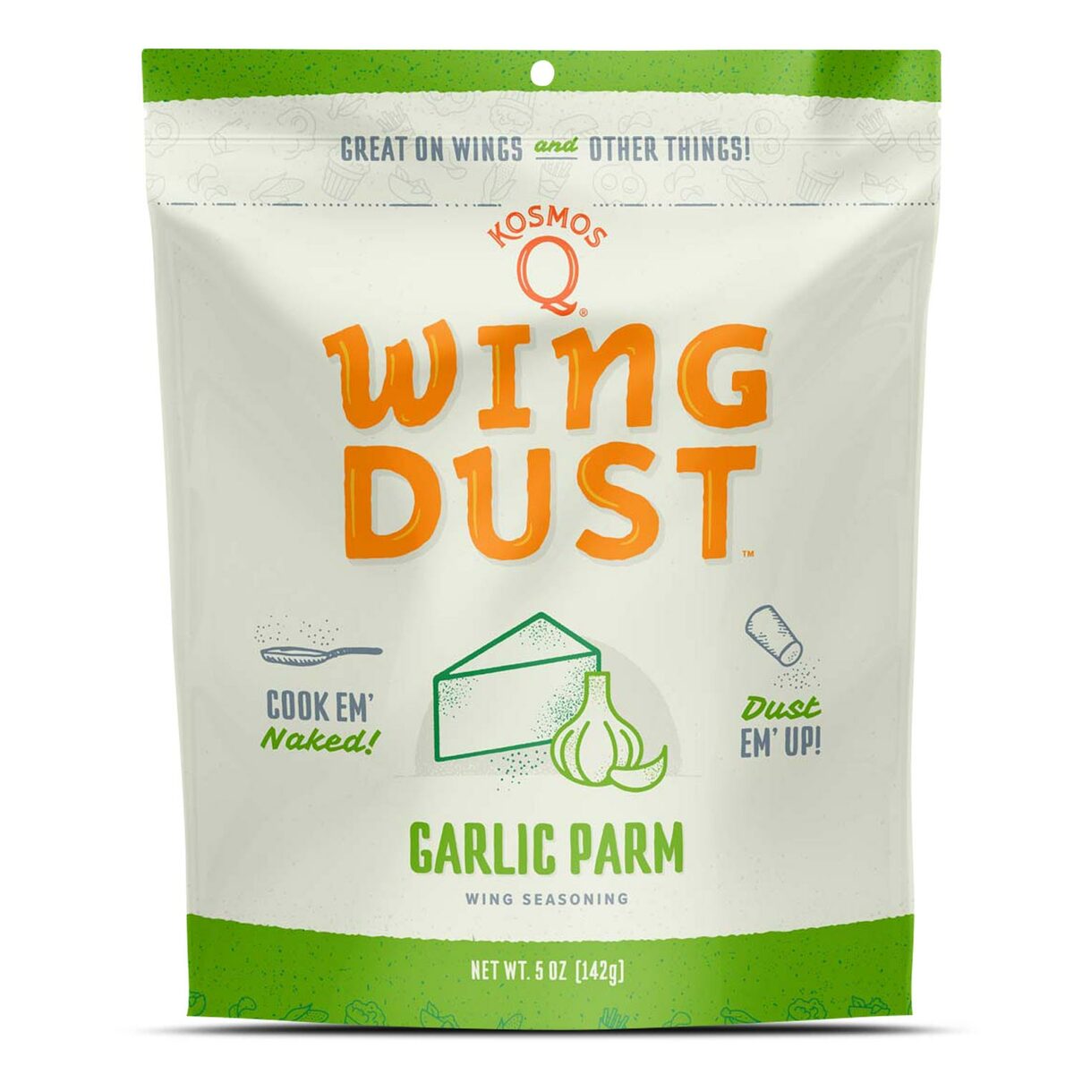 Kosmos Q Parm Garlic Wing Dust