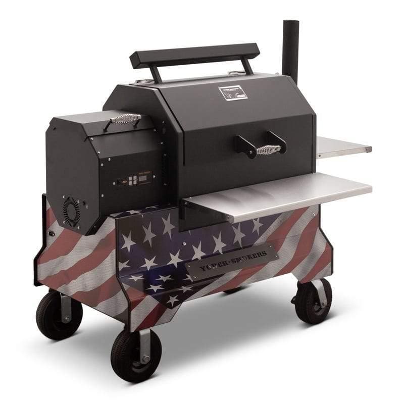 Yoder Smokers YS640 Competition Cart Magnetic Wrap - American Flag ...