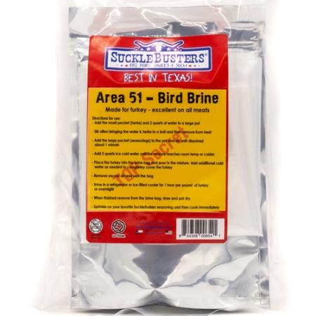 Suckle Busters Area 51 Bird Brine Kit For Turkey